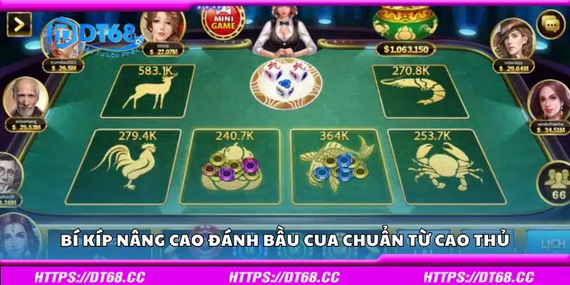 Bí kíp nâng cao đánh bầu cua chuẩn từ cao thủ