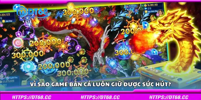 Lý do game bắn cá luôn giữ được sức hút