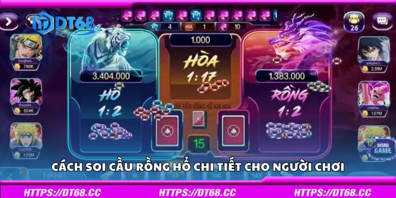 Hướng dẫn soi cầu Rồng Hổ chi tiết cho người chơi
